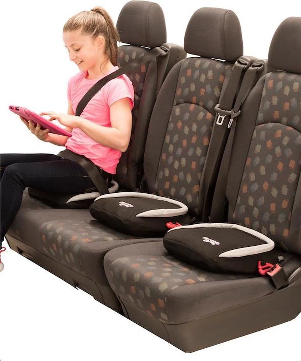 Bubblebum Zitverhoger Autozitje Opblaasbaar Autostoeltje - Zwart - Afbeelding 5