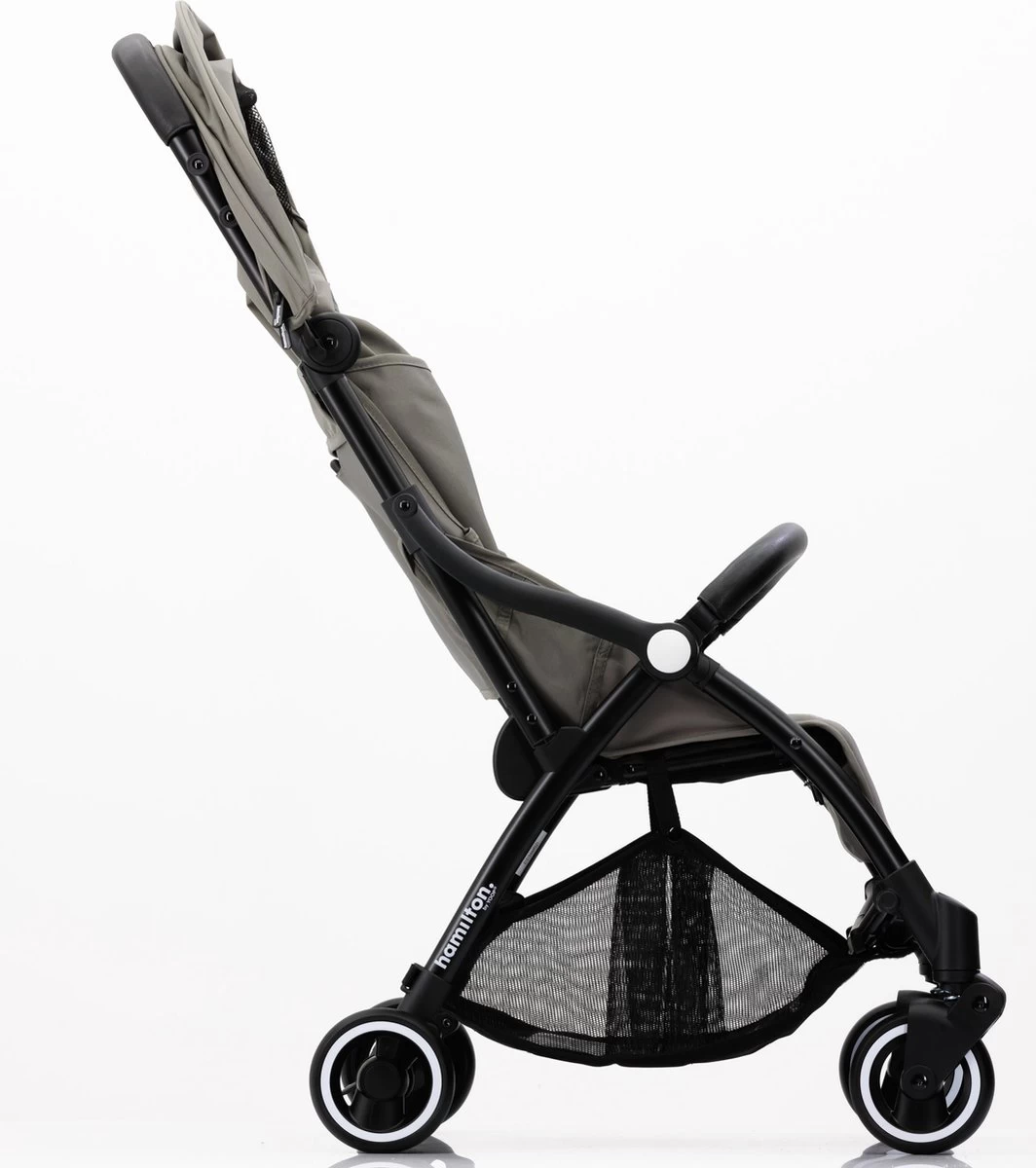 Hamilton By Yoop X1 Plus Buggy – Nieuw, Hoger, Uitgebreider 2023 Model – Premium Stroller Met One Hand Folding Technologie – Grijs – Lichte, Verstelbare En Wendbare Kinderwagen Met Vele Gemakken - Afbeelding 13