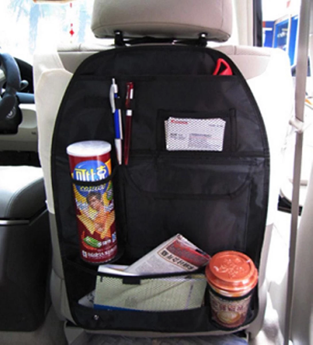 Merkloos Autostoel Organizer - Afbeelding 4