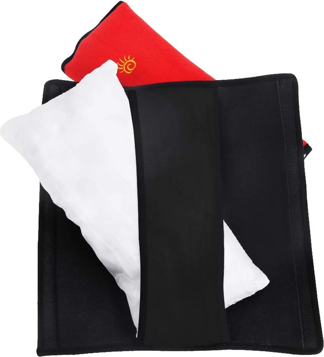 Gordelbeschermer Zwart Auto - Gordelkussen Kind - Slaapkussen - Nekkussen Kind Auto - Autogordel Kussen - Autogordel Beschermer - Auto Accessoires - Auto Accessories Interieur - 2 Stuks - Afbeelding 9