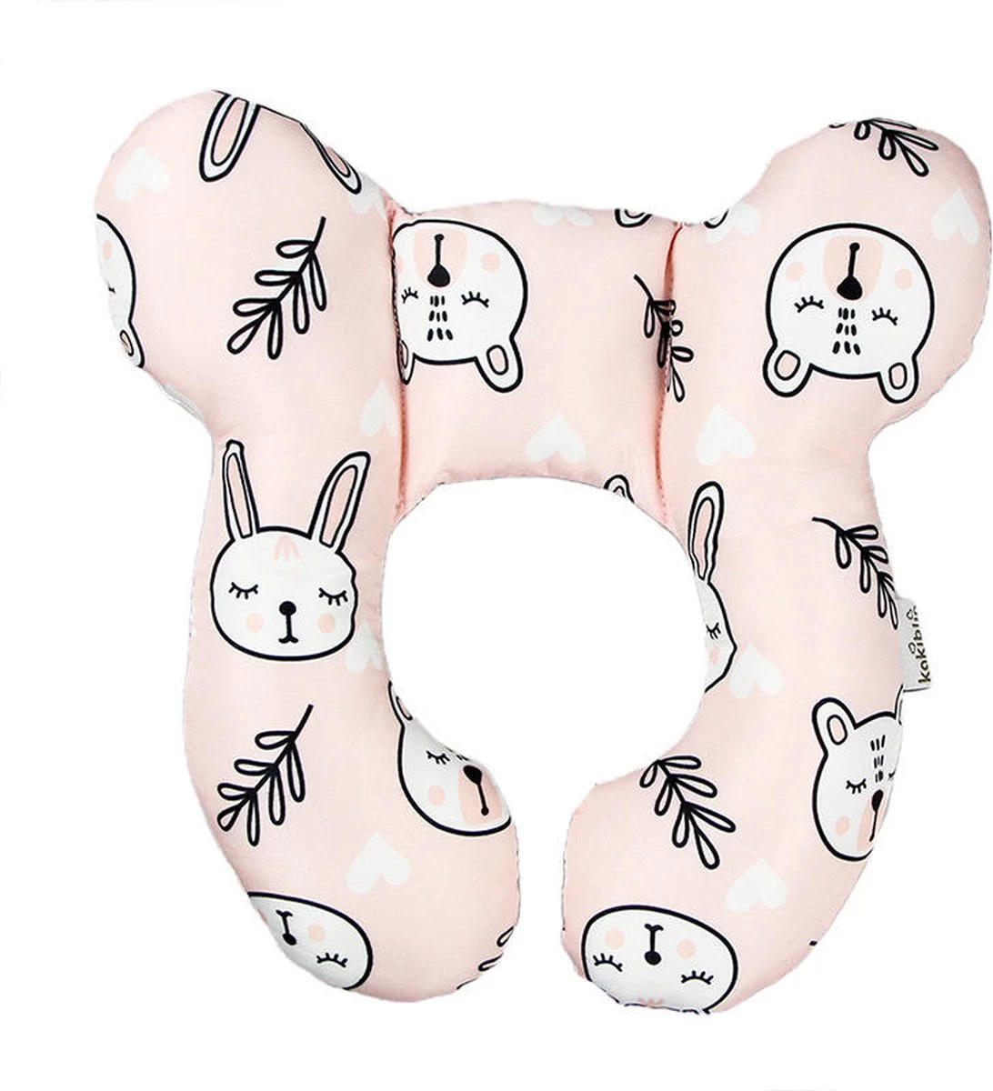 Baby Maxi Cosi Steun Kussen - Roze Neksteun Voor Baby's - Steunkussen Voor Reiswieg - MaxiCosi Steunkussen - Slaapkussen MaxiCosi - Neksteun Voor Baby In De Auto - Babystoel Nek Steun - Baby Slaapkussen - Autostoel Nekkussen / Nek Kussen - Nek Steun - Afbeelding 2