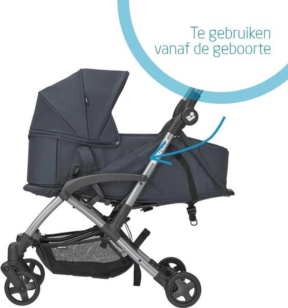 Maxi-Cosi Laika 2 Buggy - Essential Graphite - Afbeelding 12