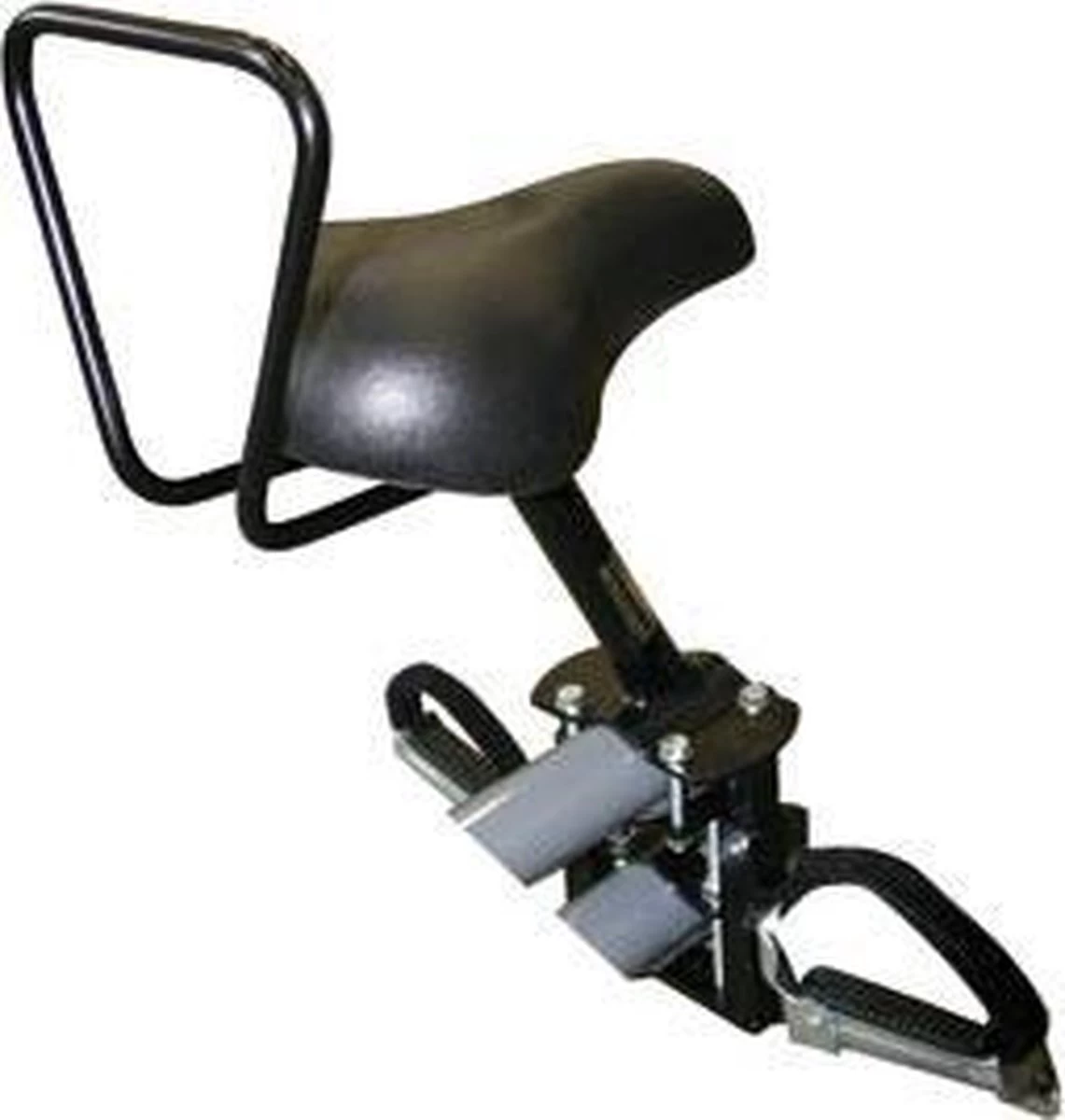 Zadel Op Stang Model 4 Kinderzitje Voor Damesfiets Met Enkele Oversized Onderbuis - Nooit Meer Zwaar Sturen - Afbeelding 9