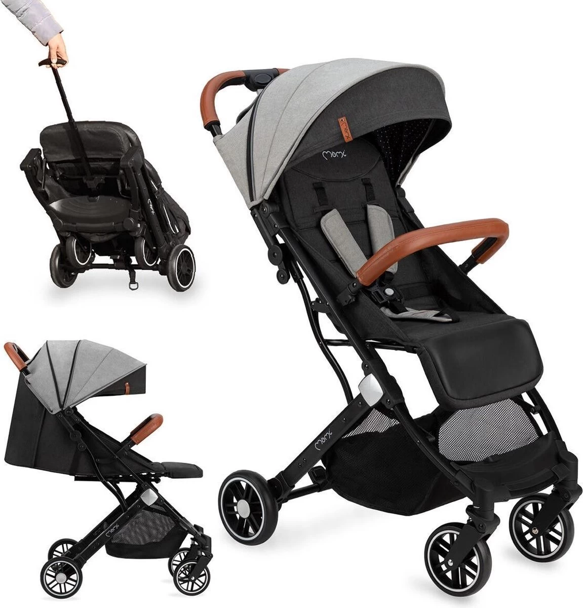 MoMi Wandelwagen Estelle - Grey