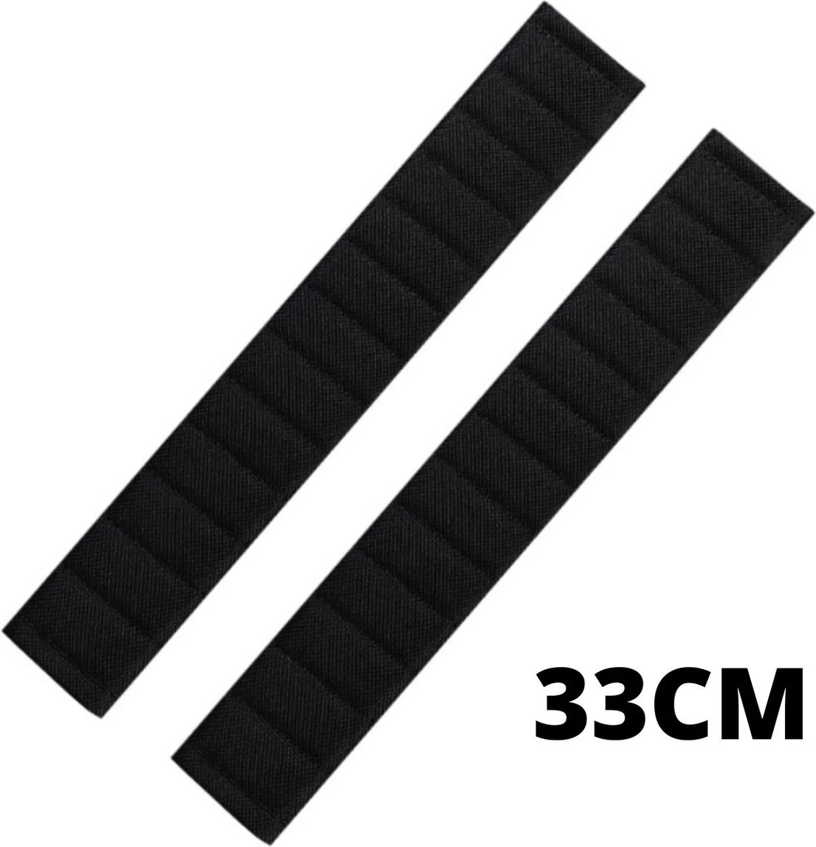 Hazlö Luxe Gordelhoezen - Extra Lang - Auto Gordel Beschermer - 33CM - Gordelkussen - Gordel Beschermer - Gordelhoes - 2 Stuks - Zwart