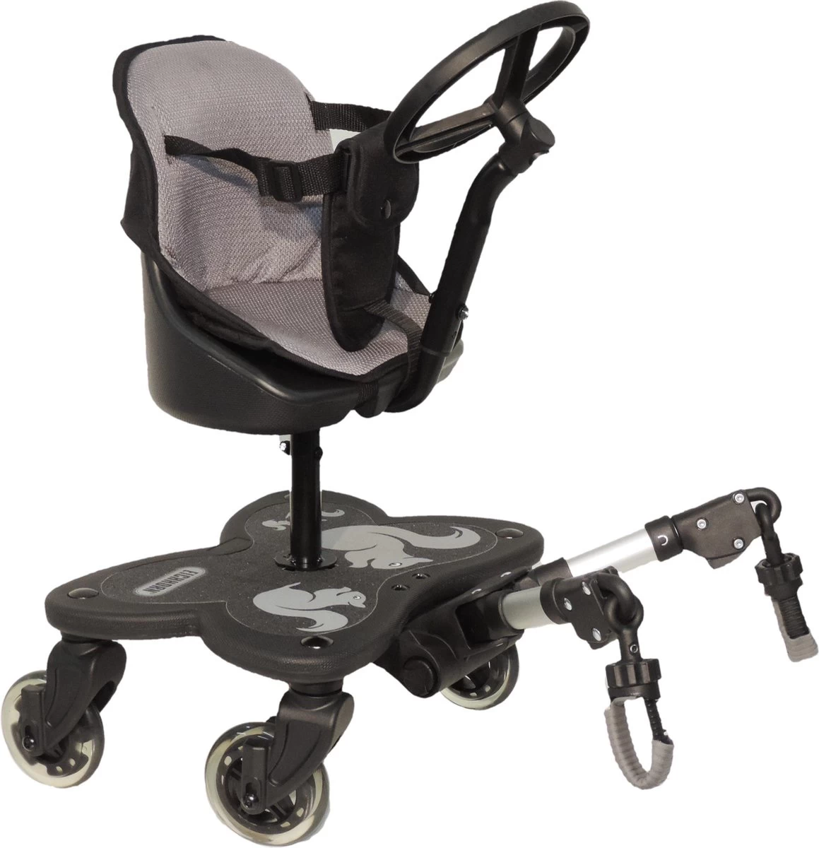 COZY C RIDER Meerijdplankje - Met Zitje En Stuur