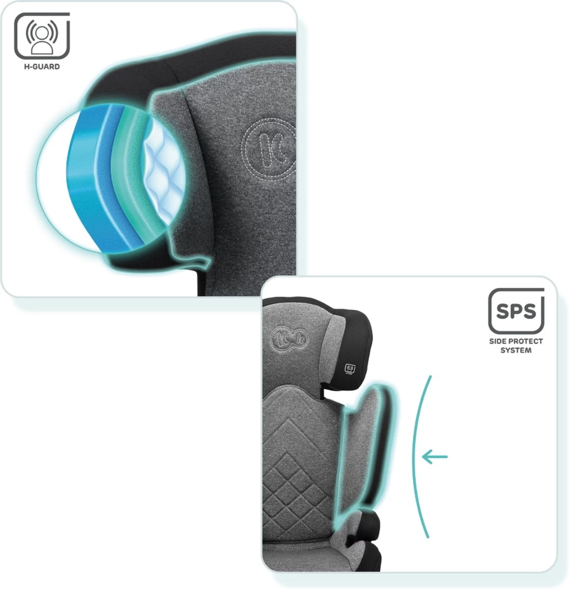 Kinderkraft Xpand Black 15-36 Kg Isofix Autostoel XPANBLK - Afbeelding 14