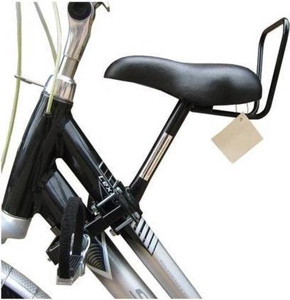 Zadel Op Stang Kinderzitje Model 3 Voor Oversized Damesfiets - Afbeelding 2