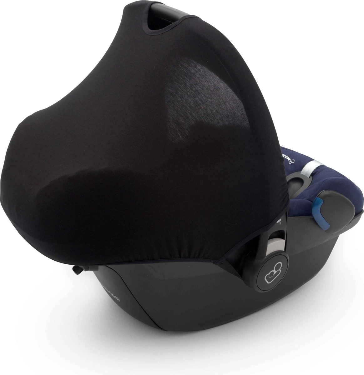 Dooky Hoody Autostoel Zonnekap - UV Werend - Black - Afbeelding 6