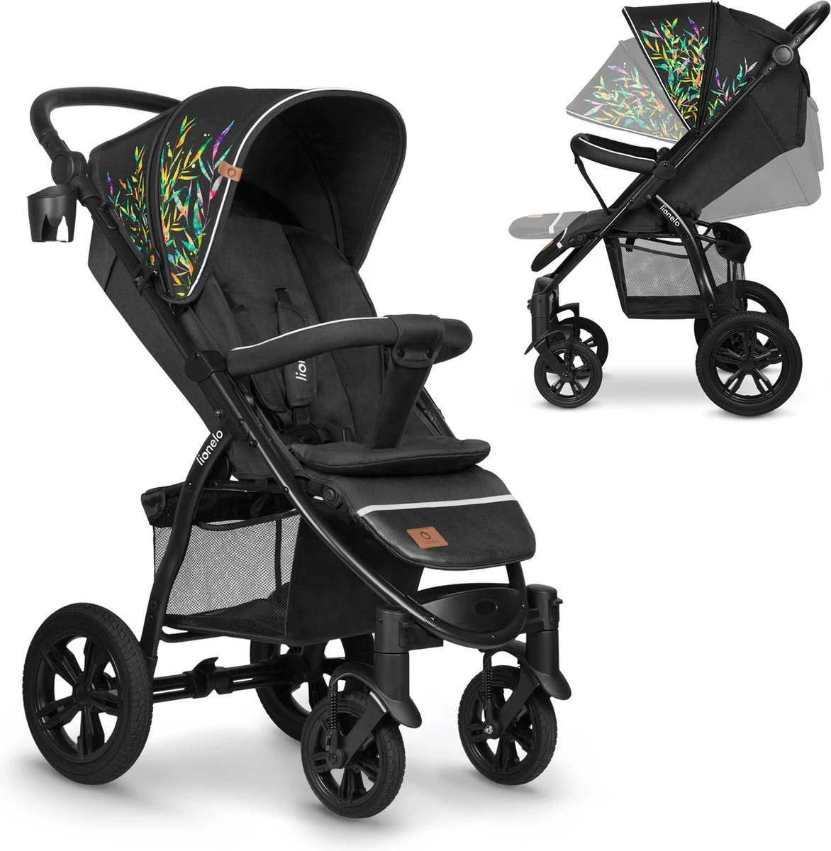 Lionelo Annet Tour - Buggy - Inklapsysteem - XXL Dakje - Tot 22 Kg