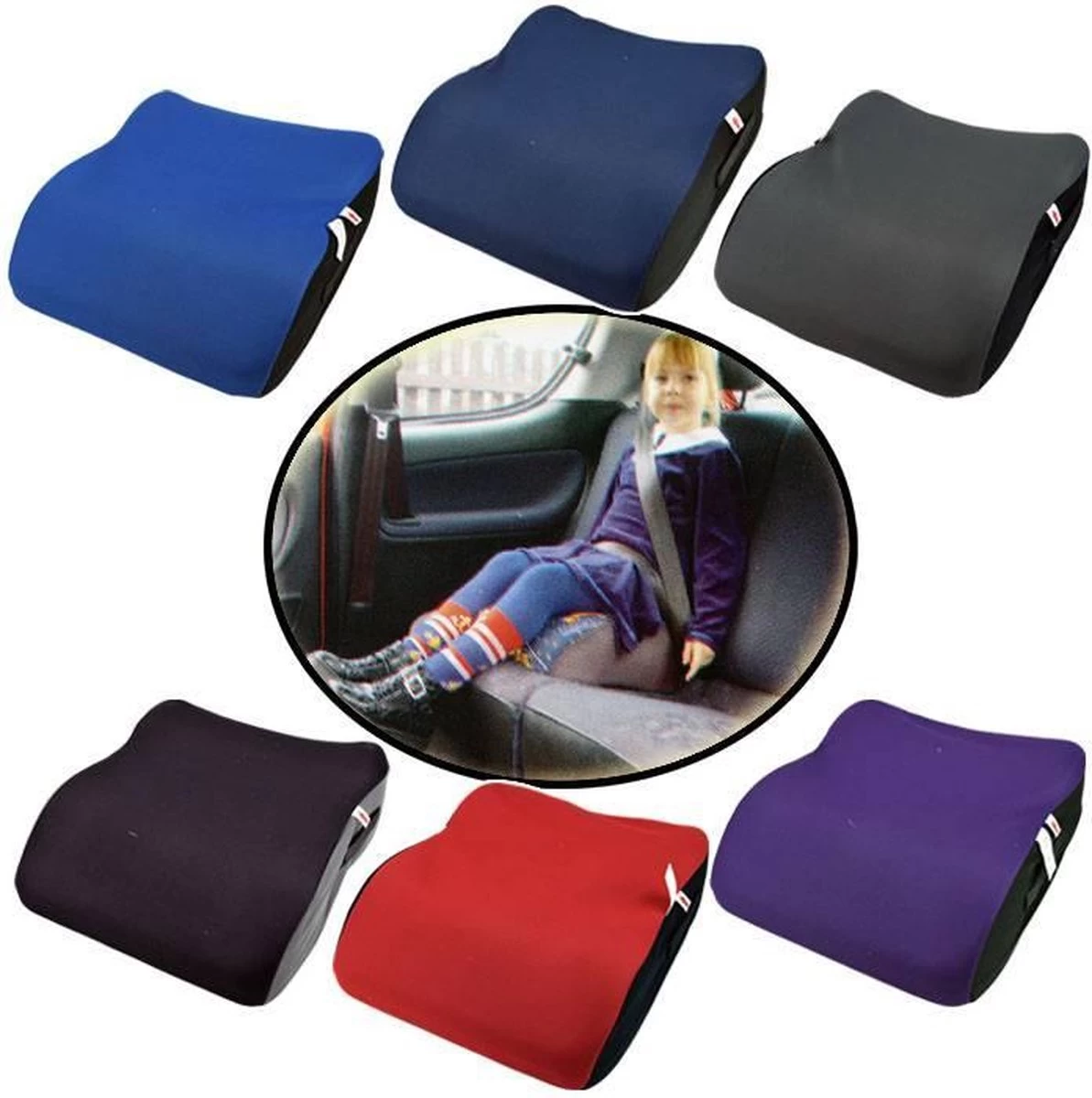 Universele Auto Zitverhoger - Stoelverhoger - Kinderzitje - Autozitje - Zwart - Afbeelding 5