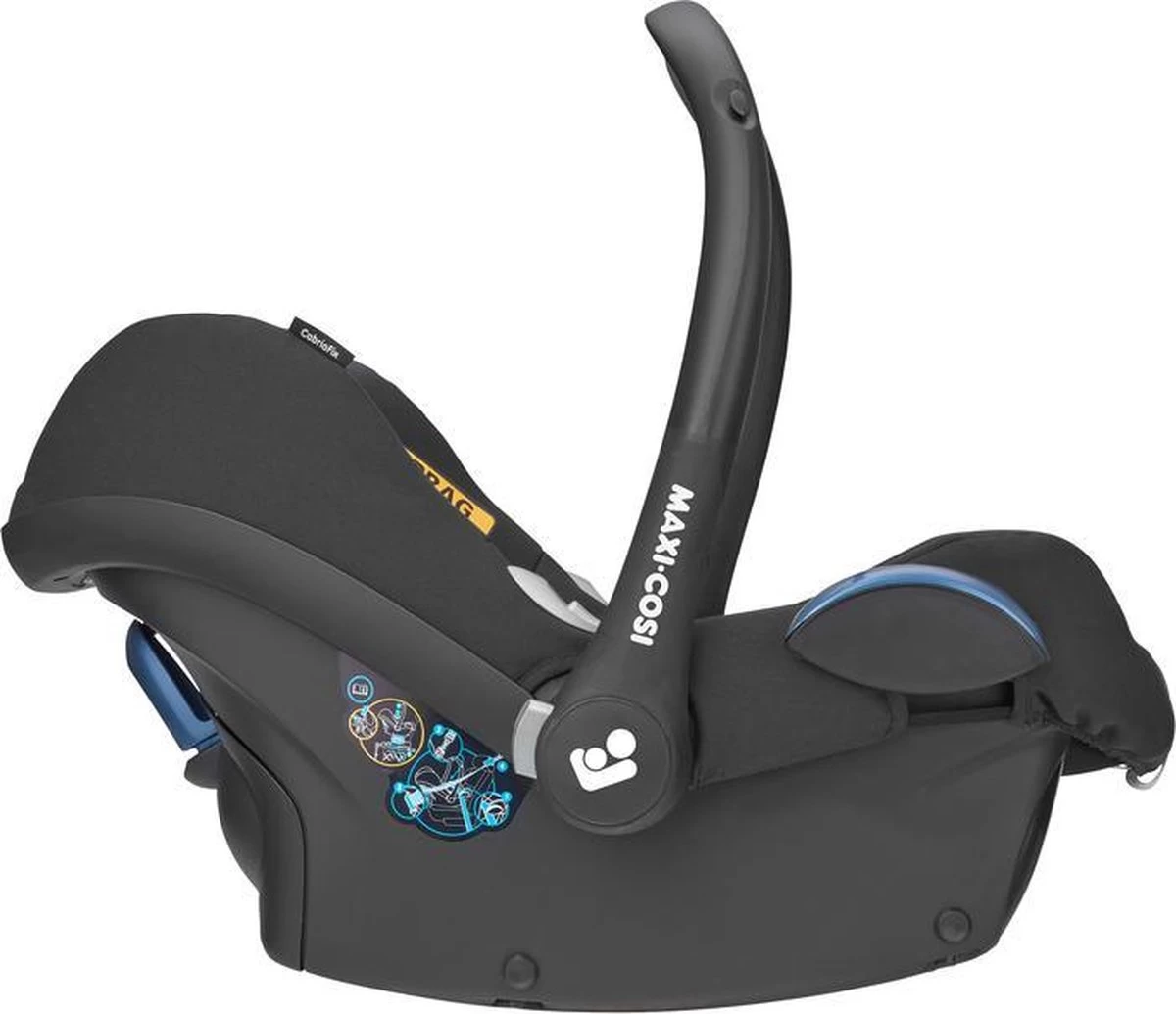 Maxi-Cosi CabrioFix Autostoeltje - Essential Black - Afbeelding 3