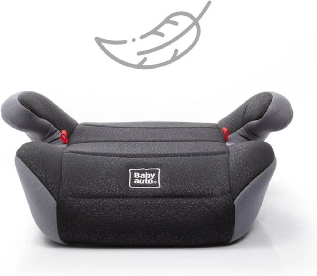 BabyAuto Zitverhoger Vista Fix Booster Groep 3 Isofix Stoelverhoger - Black - Afbeelding 4