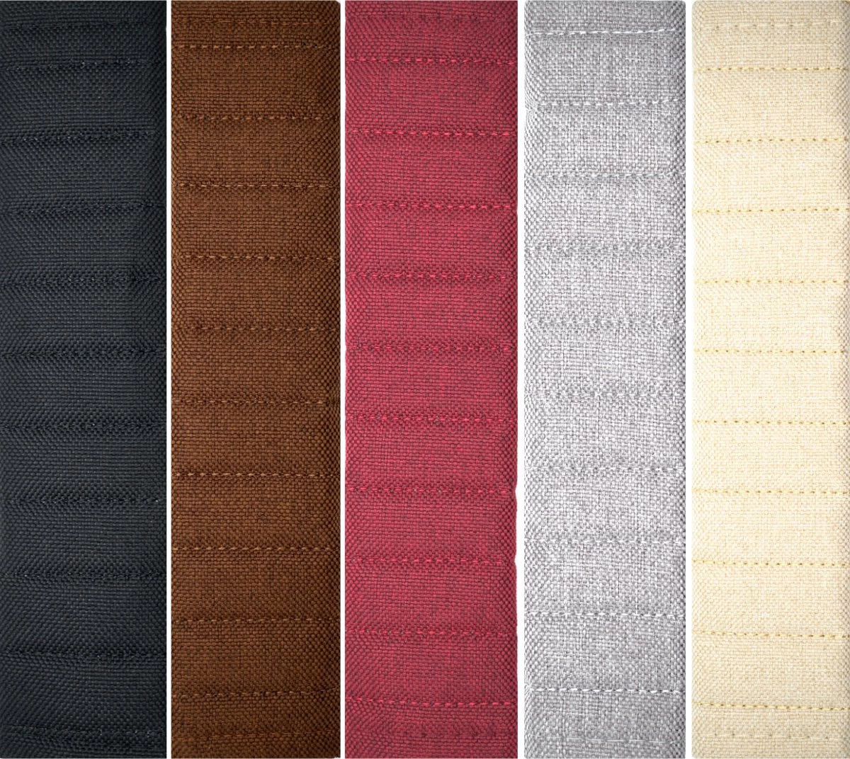 Hazlö Luxe Gordelhoezen - Auto Gordel Beschermer - Schouderhoezen - Gordelkussen - Gordel Beschermer - Gordelhoes - 2 Stuks - Zwart - Afbeelding 3