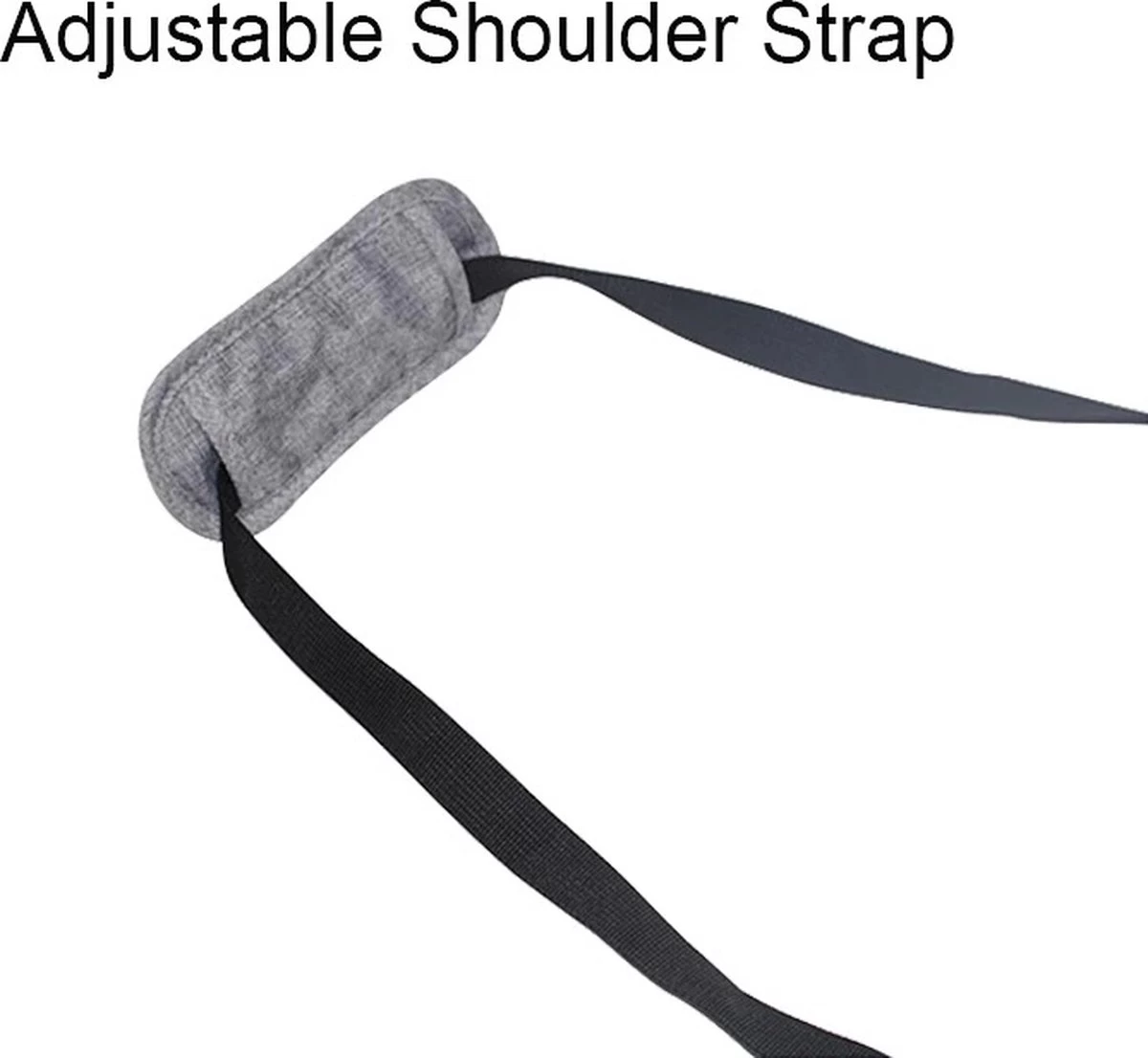 3 In 1 Kinderwagen Tas Universele Wandelwagen | Luiertas Draagtas Reistas Met Fles En Bekerhouder | - Zwart - Afbeelding 5