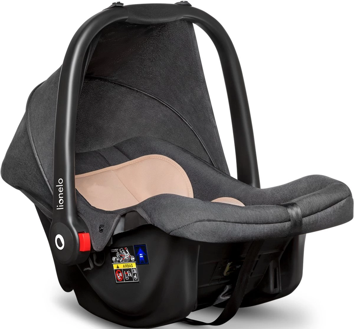 Lionelo Noa Plus - Autostoeltje - Lichtgewicht Constructie - Draagfunctie - Praktische Luifel - Afbeelding 7