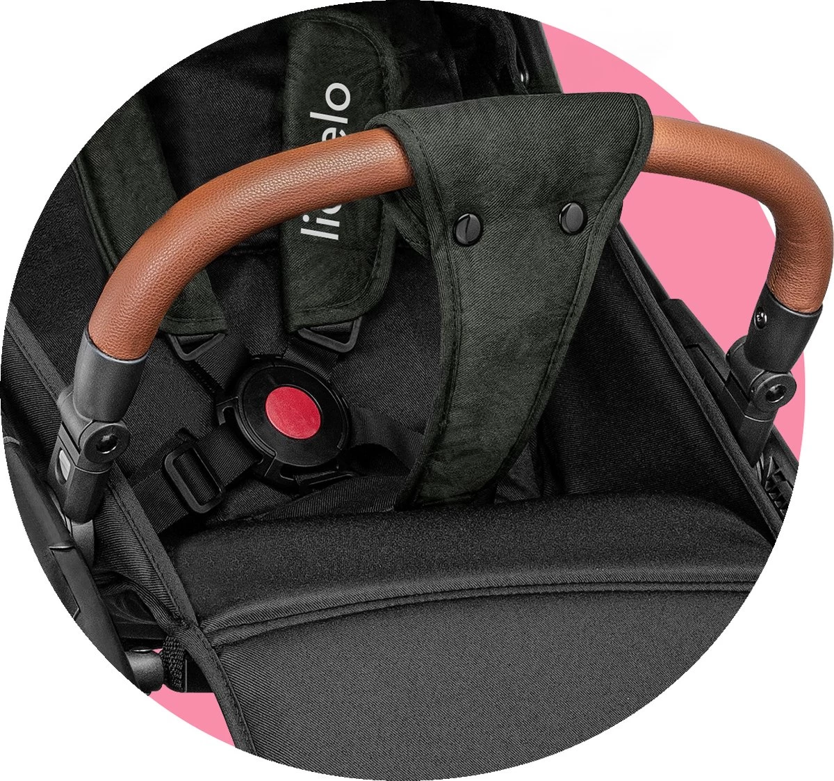 Lionelo Buggy Julie One - Kinderwagen Premium - Automatisch Opvouwen - Wandelwagen Tot 22 Kg - Comfortabele Zitje - Afbeelding 6