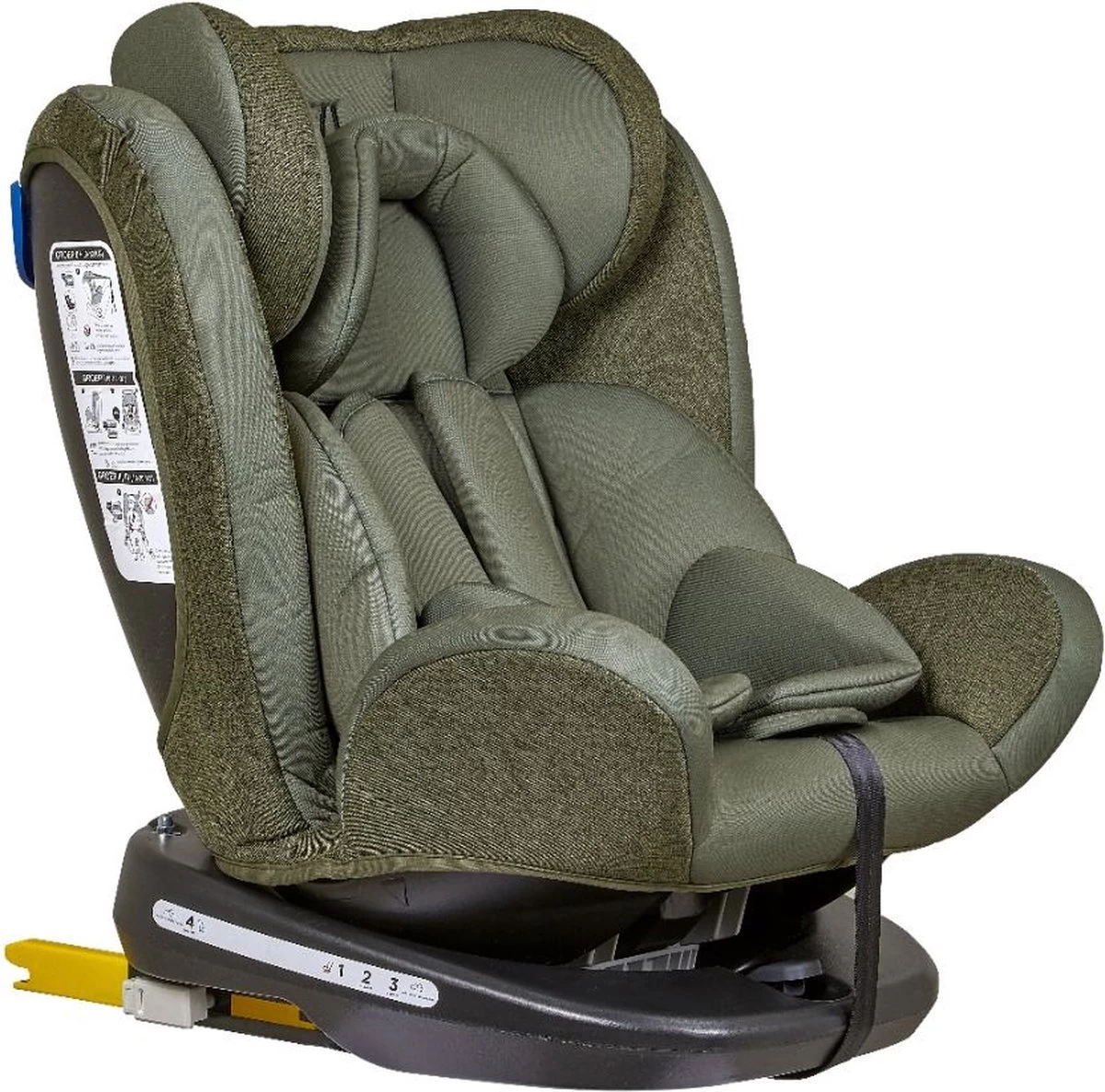 Novi Baby® - Autostoel - Goliath Pro - Isofix - 360° Draaibaar - Groen - Groep 0-1-2-3 - 0-36 Kg - Afbeelding 2