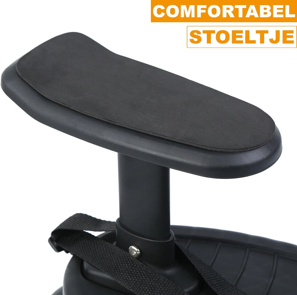 Merkloos Happyment® Universeel Meerijdplankje - Met Zitting - Voor Kinderwagen - Buggyboard - Zwart - Afbeelding 4
