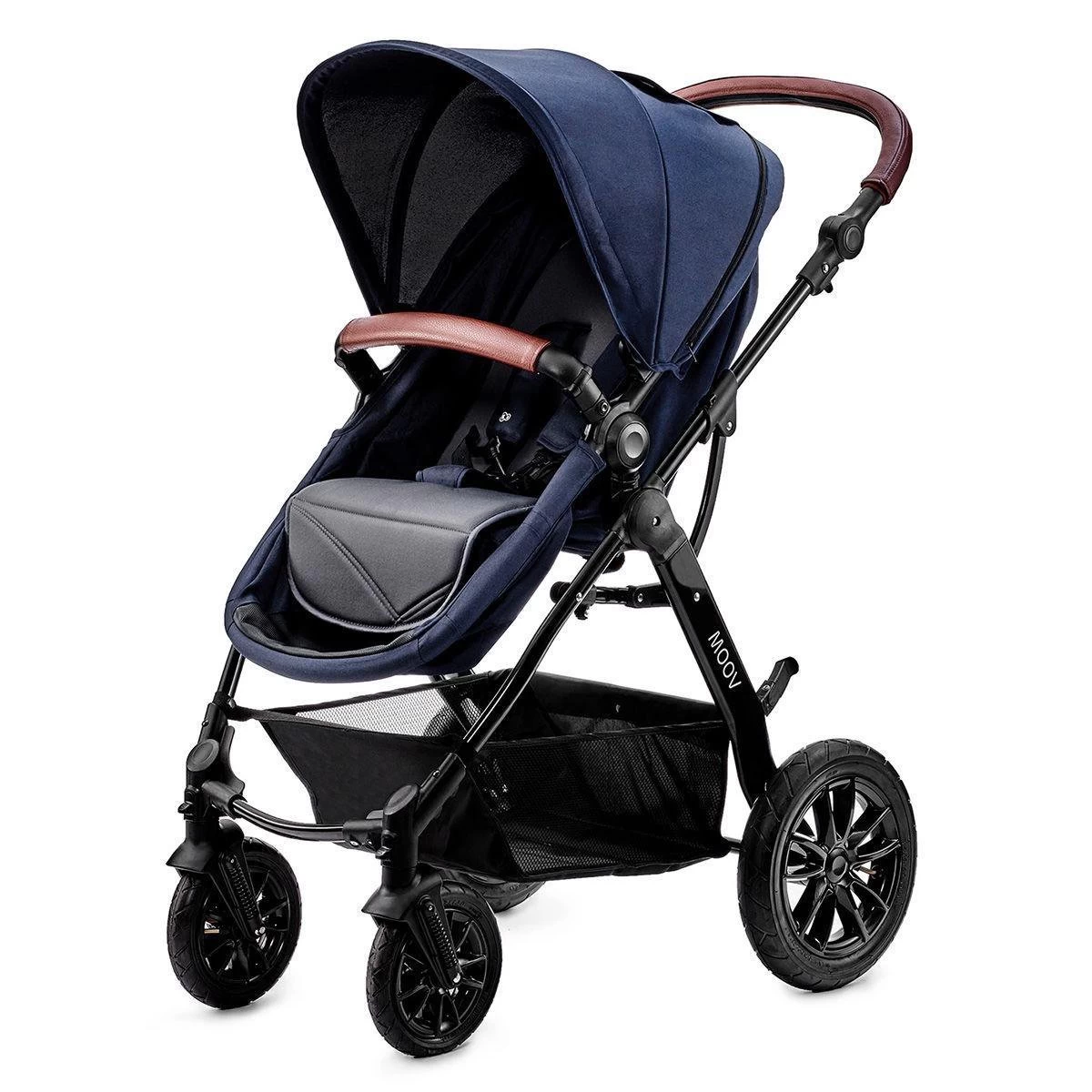Kinderkraft Moov 3 In 1 Kinderwagen - Inclusief Autostoel - Navy - Afbeelding 5