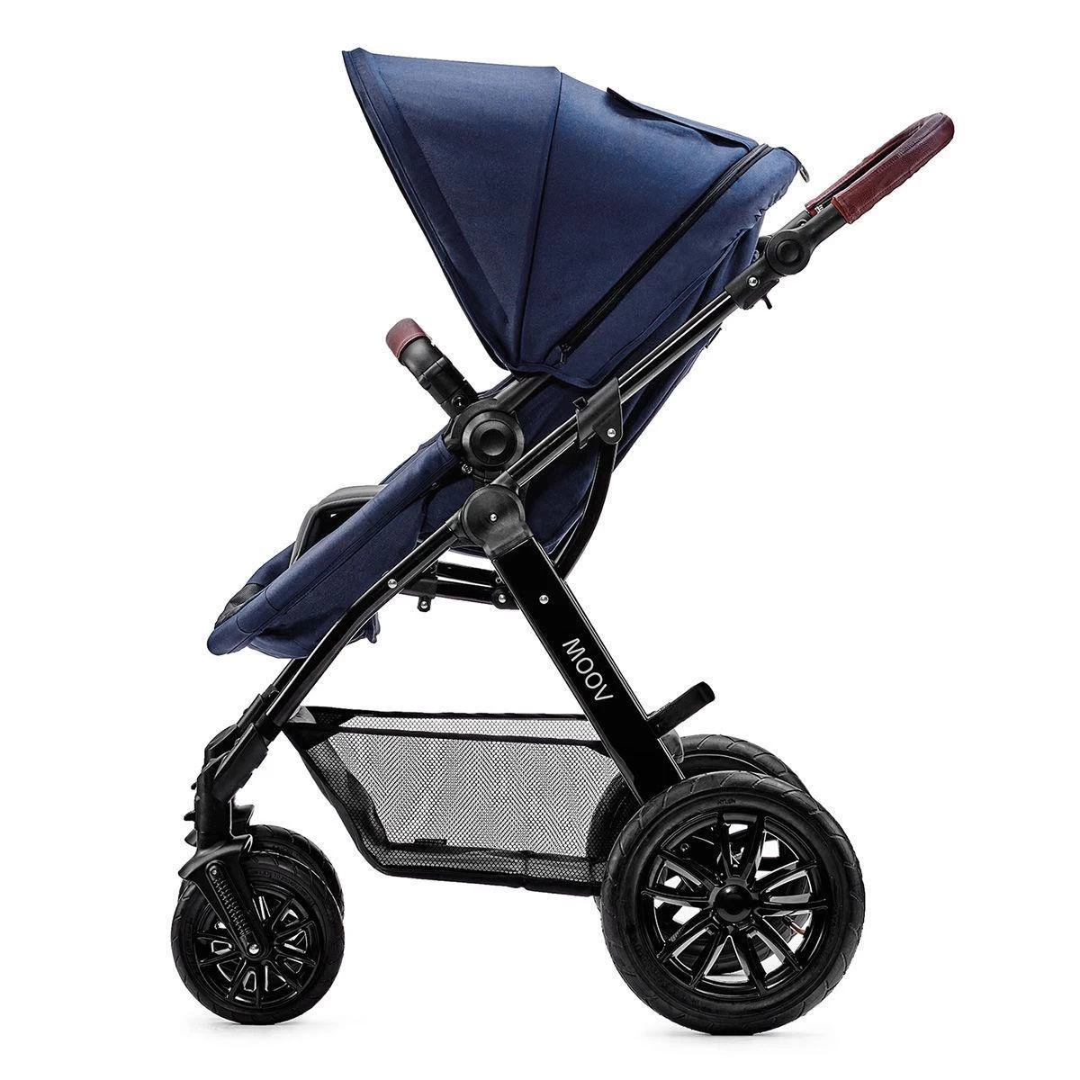 Kinderkraft Moov 3 In 1 Kinderwagen - Inclusief Autostoel - Navy - Afbeelding 6