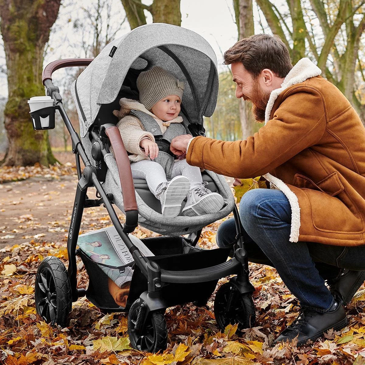 Kinderkraft Xmoov Black 3-in-1 Combi Kinderwagen Incl. Autostoel XMOVBLK30000 - Afbeelding 14