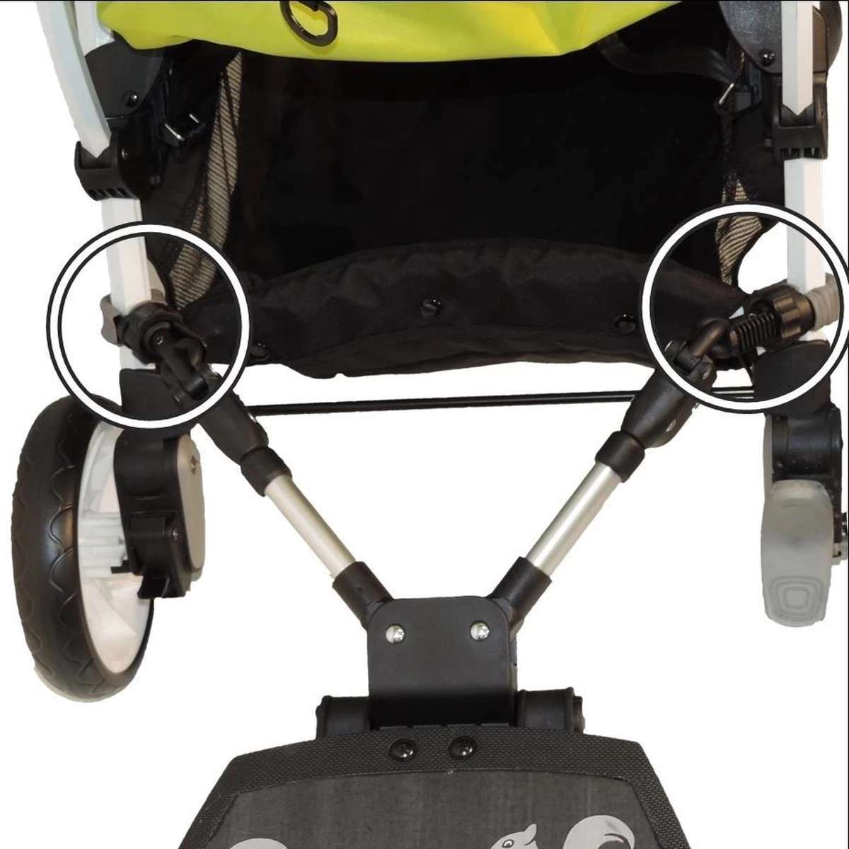 COZY C RIDER Meerijdplankje - Met Zitje En Stuur - Afbeelding 6