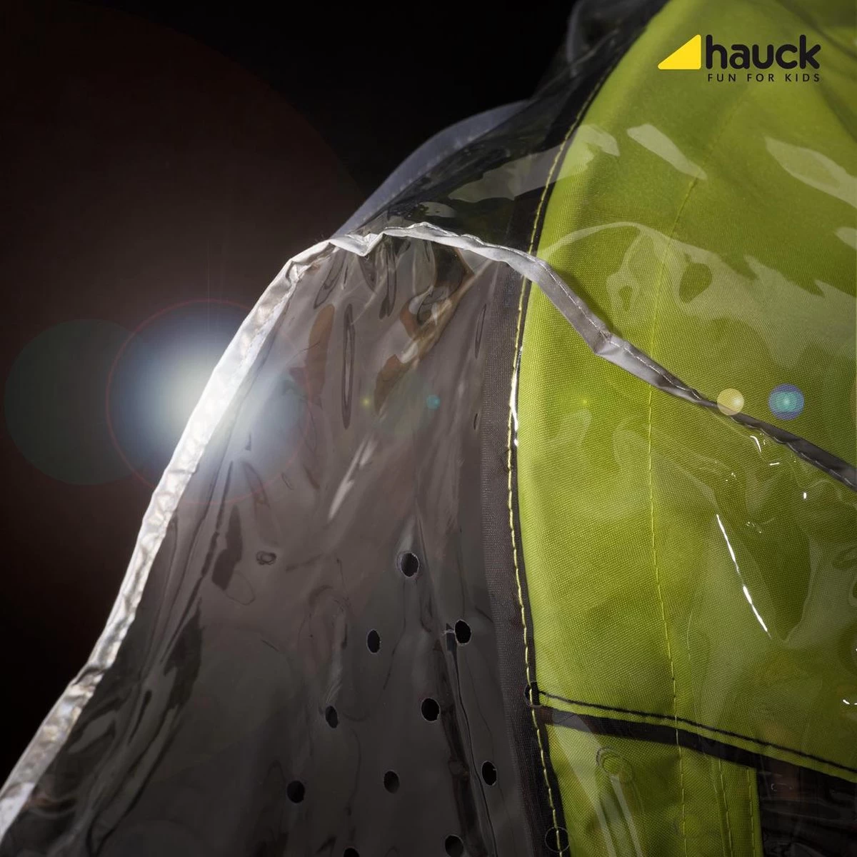 Hauck Regenhoes - Geschikt Voor Buggy's - Transparant, Grijs - Afbeelding 5