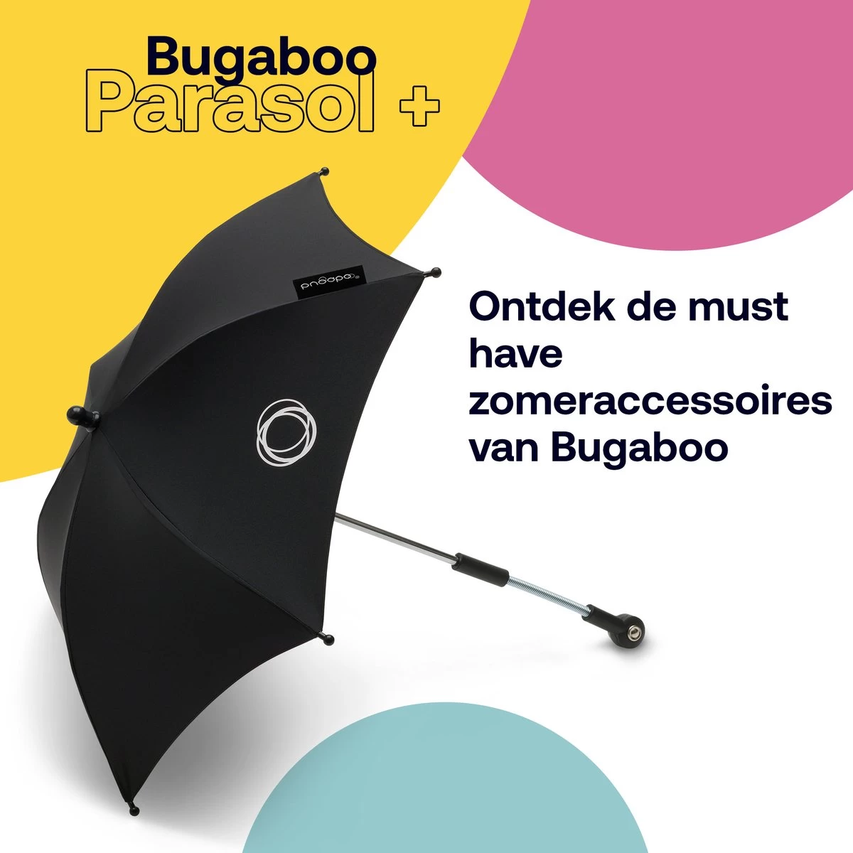 Bugaboo Kinderwagen Parasol - Zwart - Afbeelding 7