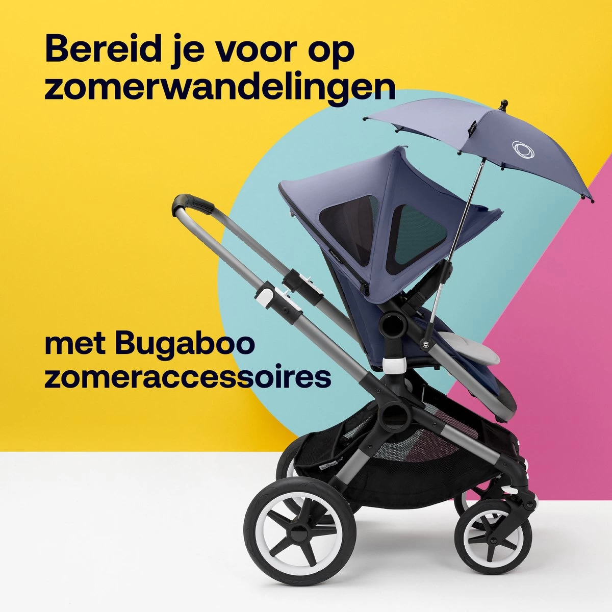 Bugaboo Kinderwagen Parasol - Zwart - Afbeelding 8