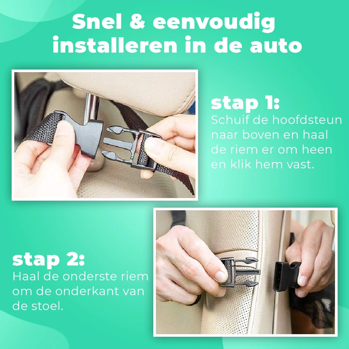 Essential Goods Autostoel Organizer - Incl. IPadhouder - Opbergtas Auto - Car Organizer - 1 Stuk - Afbeelding 4