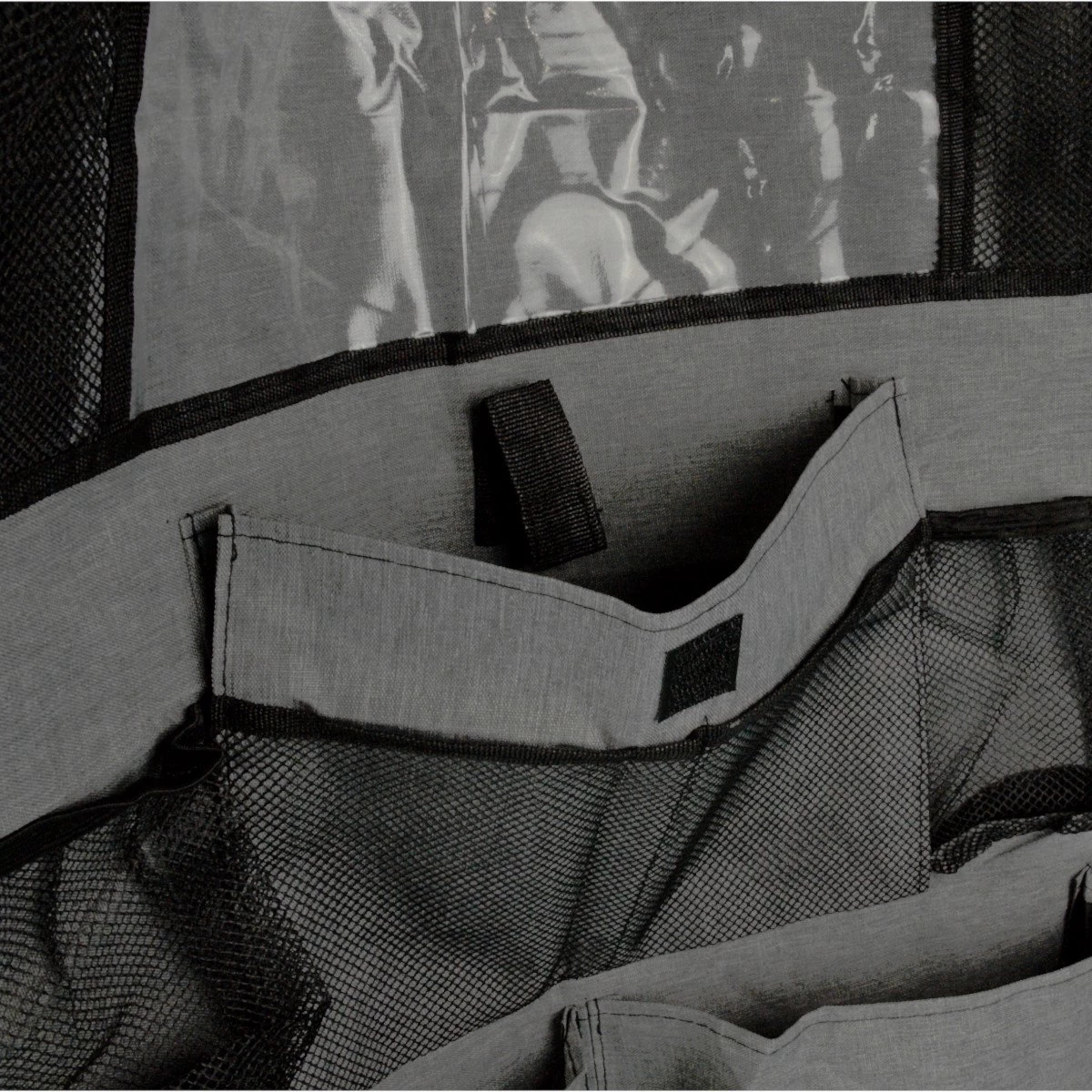 Vannons - Autostoel Organizer - Auto Organizer Voor Kinderen - Met IPadhouder - Grijs - Afbeelding 4