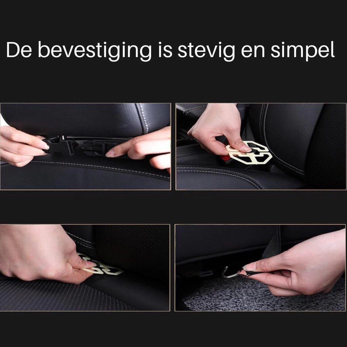 Merkloos PREMIUM Autostoel Organizer - Carseat Organiser - Auto Stoel Organizer - Tablet Houder - Auto Tafeltje - Auto Organizer - Beker Houder - Paraplu Houder - Tissue Doos Houder - Afbeelding 7