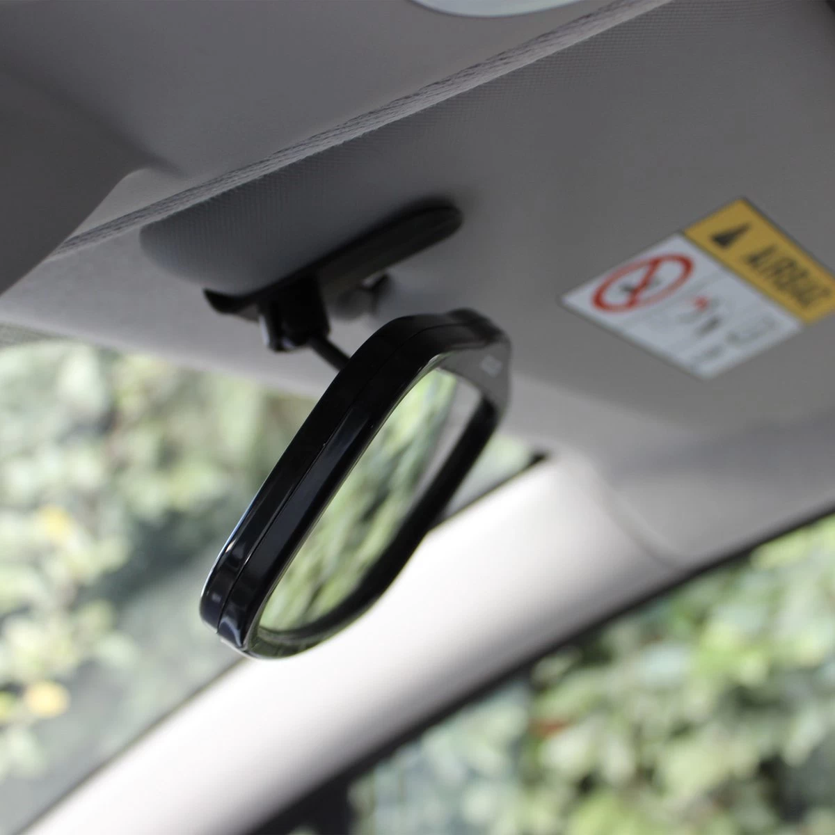 EZI MIRROR MINI - Auto Spiegel Baby - Met Klem En Zuignap - Klein Formaat - Bevestig Op Ruit Of Aan Zonneklep - Afbeelding 5