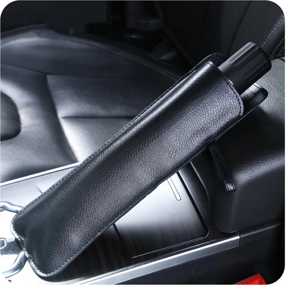 EXTRA GROOT Zonnescherm / Autoparaplu - Binnenkant Voorruit Auto - Opvouwbaar - Hitte En UV Bescherming 148X86cm - Afbeelding 8