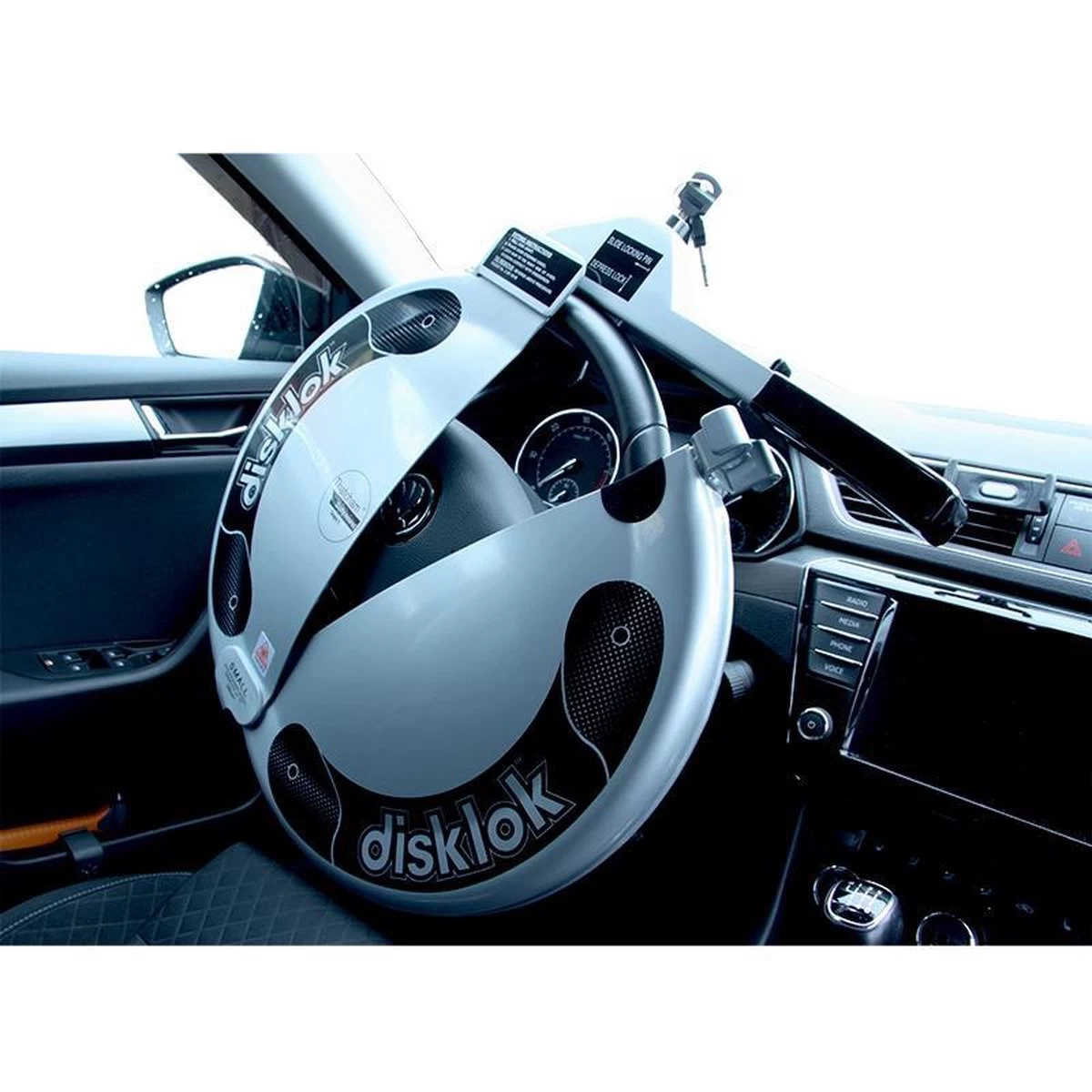 Defa Disk-Lok Stuurslot 35-39cm SCM Keur - Afbeelding 2