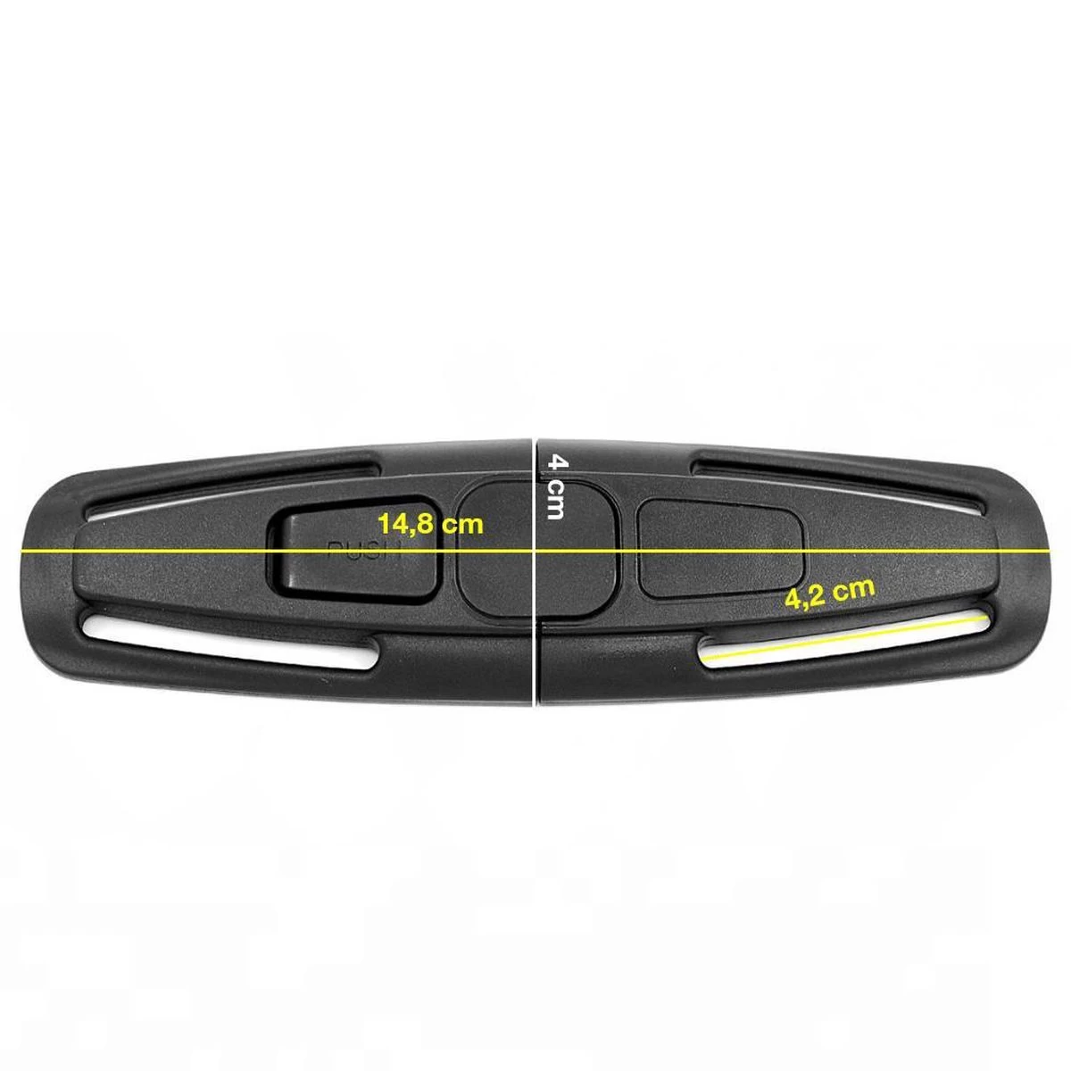 Merkloos Autostoel Baby & Kinderen Gordelclip - Autostoel Gordelversteller Autogordel Zwart - Afbeelding 8