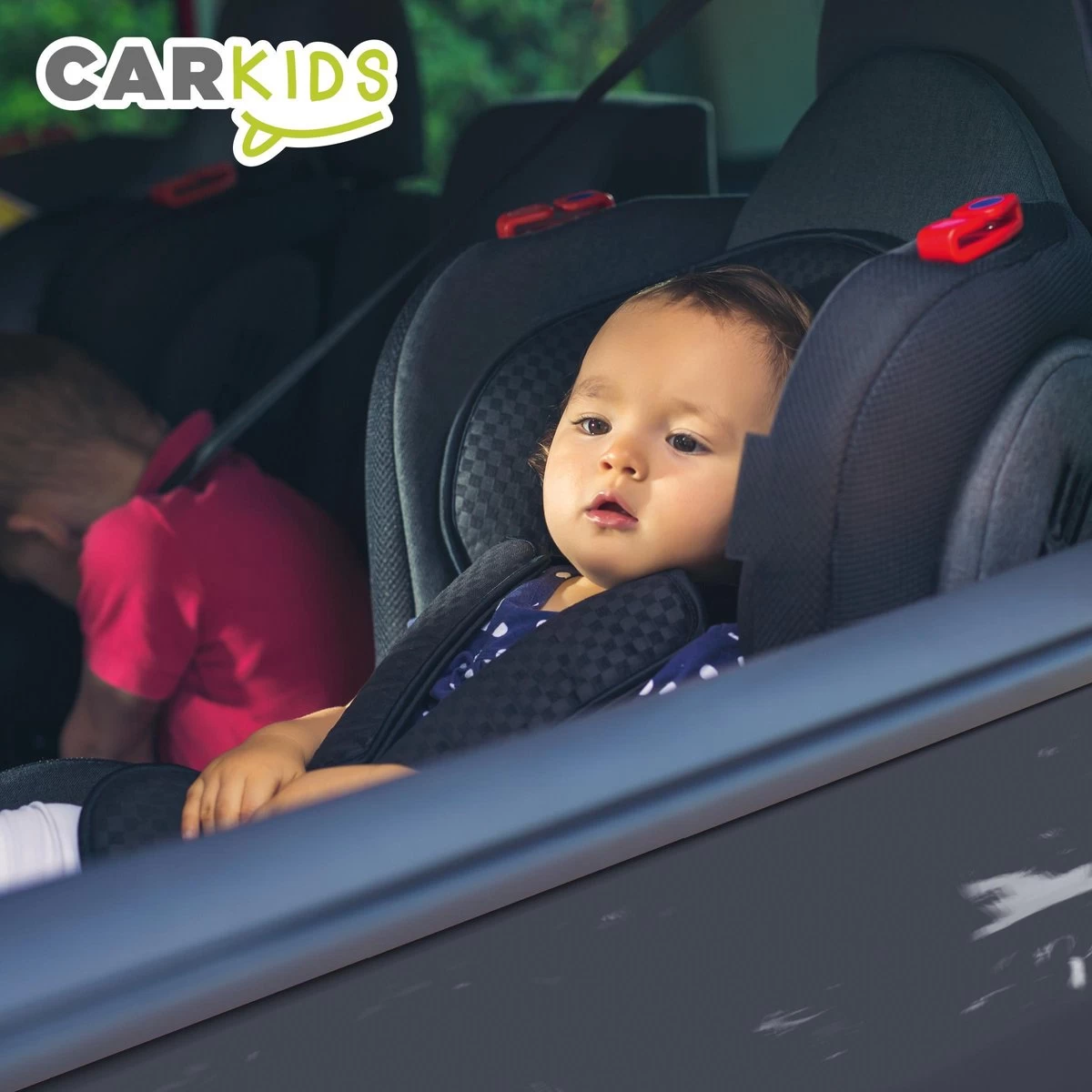 Carkids Verstelbaar Kinderautostoeltje Zwart En Wit | Kinderautostoel Groep 1-2-3 | Kinderen Van 9 Maanden-12 Jaar | 9-36 Kg - Afbeelding 8