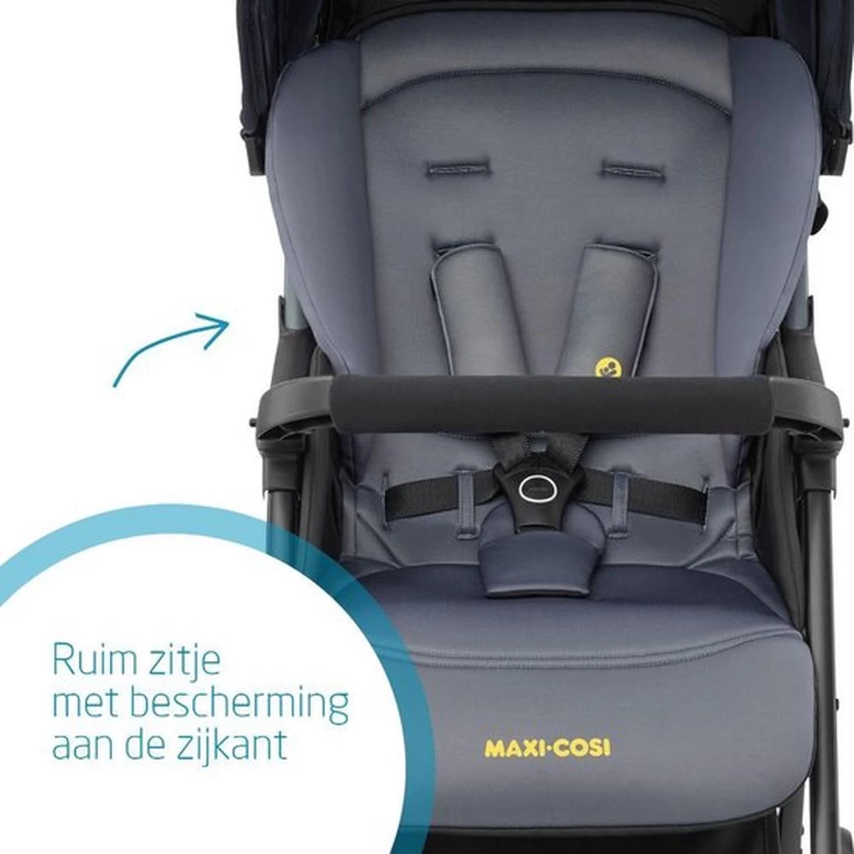 Maxi-Cosi Diza Buggy - Beste Koop Consumentenbond Februari 2022 - Brave Graphite - Afbeelding 5
