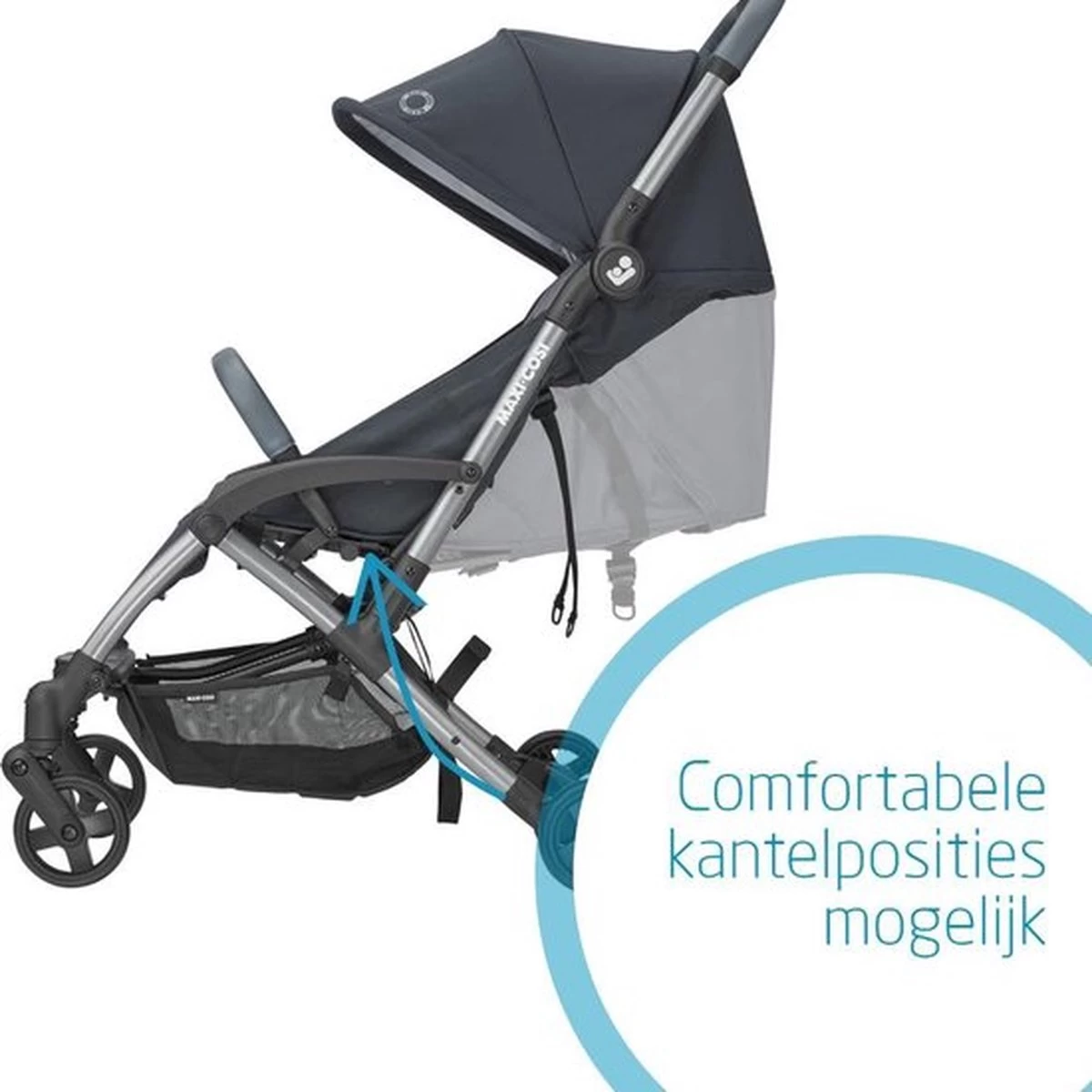 Maxi-Cosi Laika 2 Buggy - Essential Graphite - Afbeelding 2
