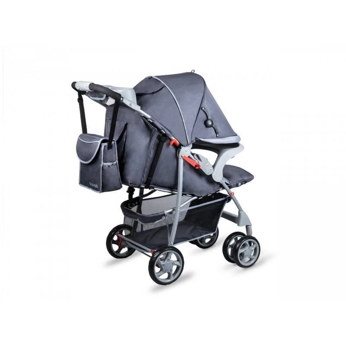 Lionelo Emma Plus – Kinderwagen - Blauw Scandi - 6 Maanden Tot 5 Jaar - Afbeelding 3