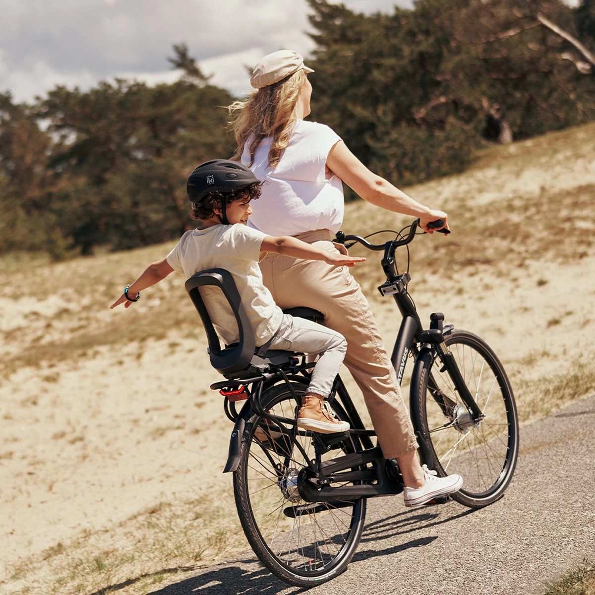 Urban Iki Junior Fietszitje - Black - Afbeelding 5