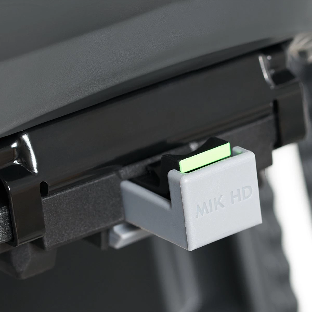 Urban Iki Fietsstoeltje Achter - MIK HD - Bincho Black - Afbeelding 2