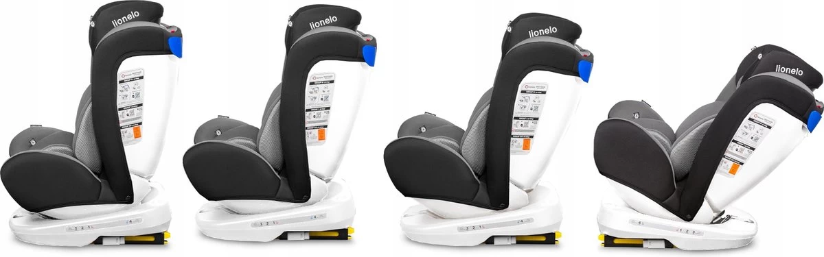 Lionelo Bastiaan - Autostoel - Roteerbaar - 0-36kg - 360° Draaibaar - Afbeelding 15