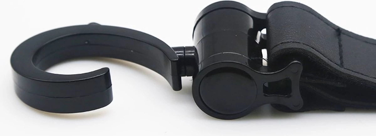 Kinderwagen Tassenhaak 2 Stuks - Boodschappenhaken - Tassenhanger - Babywagen Tassenhaak - Strollerhook - Buggy Haak - Bags Holder - Tassenclips - Rugzak Hanger - Verplaatsbare Hanger - Rolstoelhaak - Auto Hoofdsteun Haak - Afbeelding 6