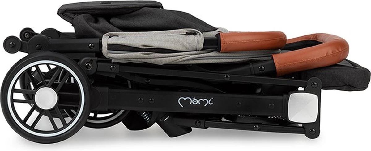 MoMi Wandelwagen Estelle - Grey - Afbeelding 14