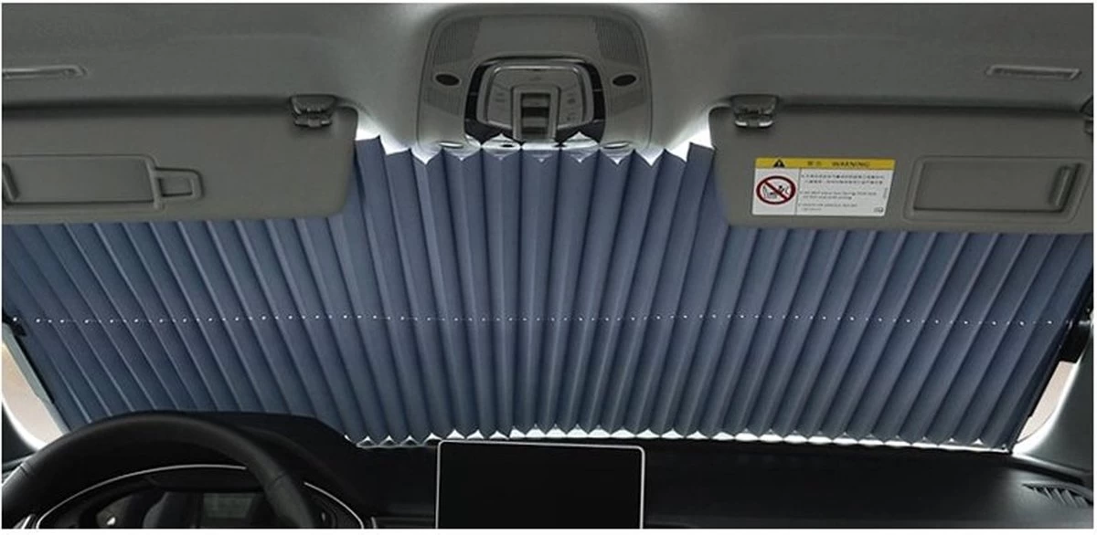 Zonnescherm Auto - Zonwering - Voorruit - UV Protectie - Oprolbaar - Rolgordijn - Rheme - Afbeelding 10
