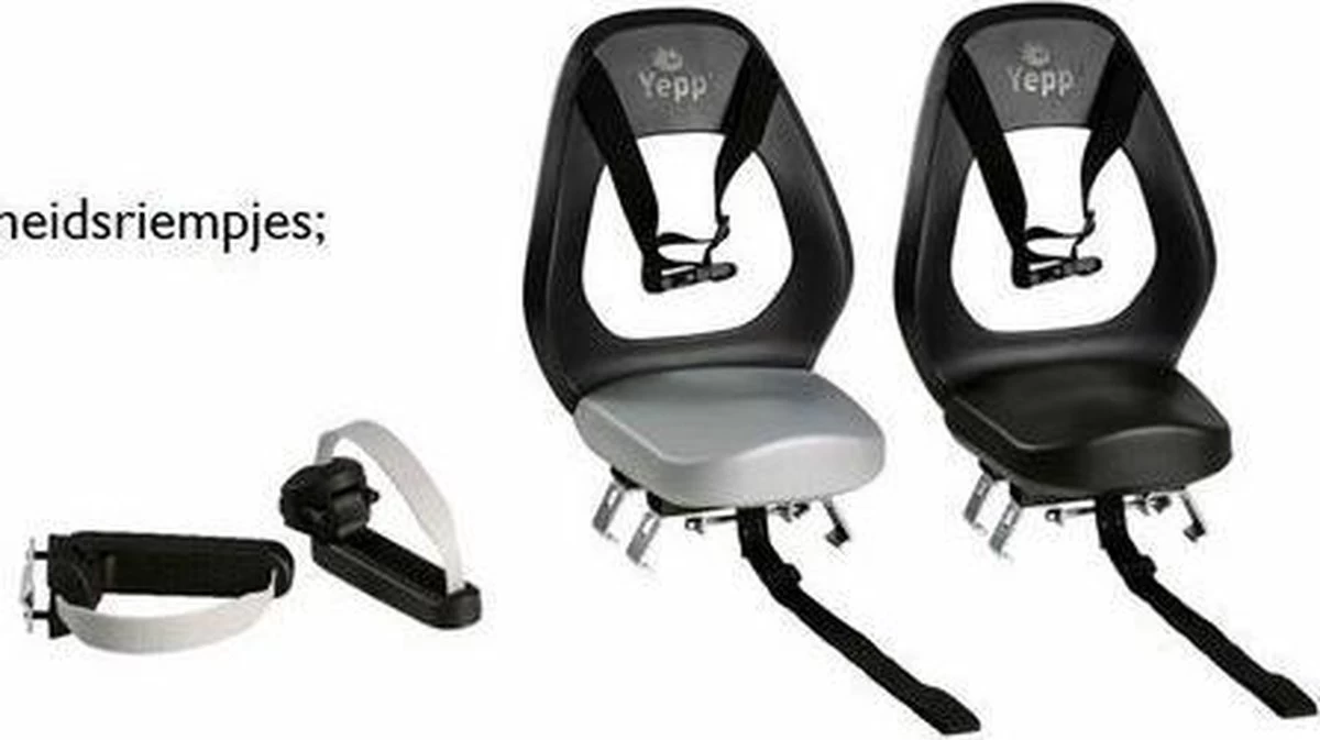GMG Yepp Junior Duo Budget - Fietsstoeltjes Achter - Zwart 020303 - Afbeelding 3