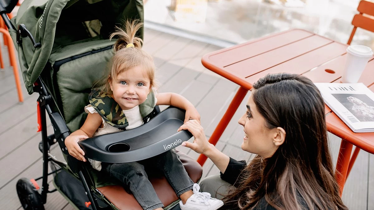 Lionelo Emma Plus - Buggy - Lichte - 5-punts Gordel - Tot 15kg - Afbeelding 5