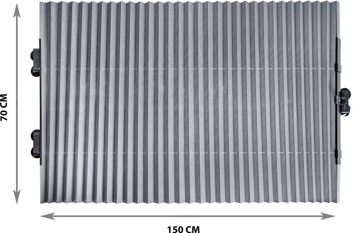 Zonnescherm Auto - Zonwering - Voorruit - UV Protectie - Oprolbaar - Rolgordijn - Rheme - Afbeelding 8